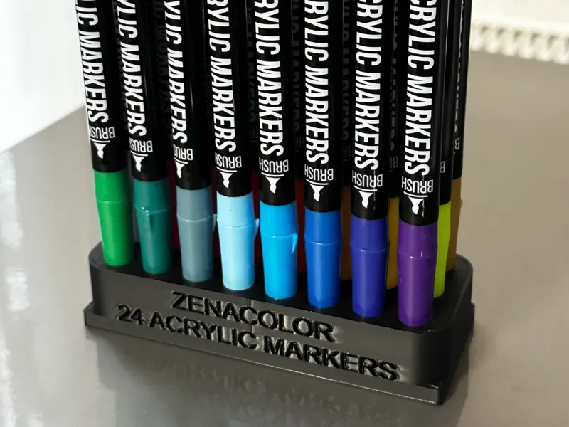 Acrylfarben Halter für Zenacolor 24Stk.