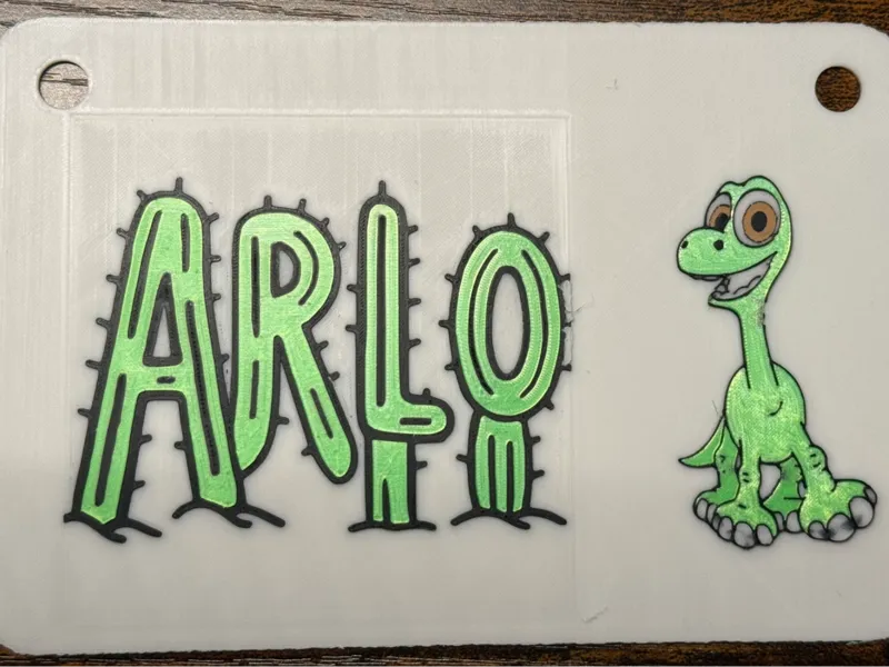 Arlo (The Good Dinosaur) Sign