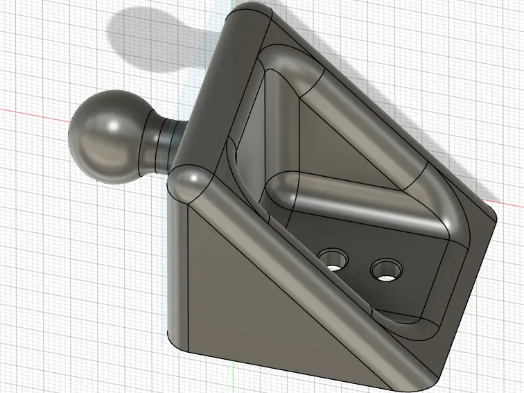 17mm Ball Mount (L-Type) for Android Auto