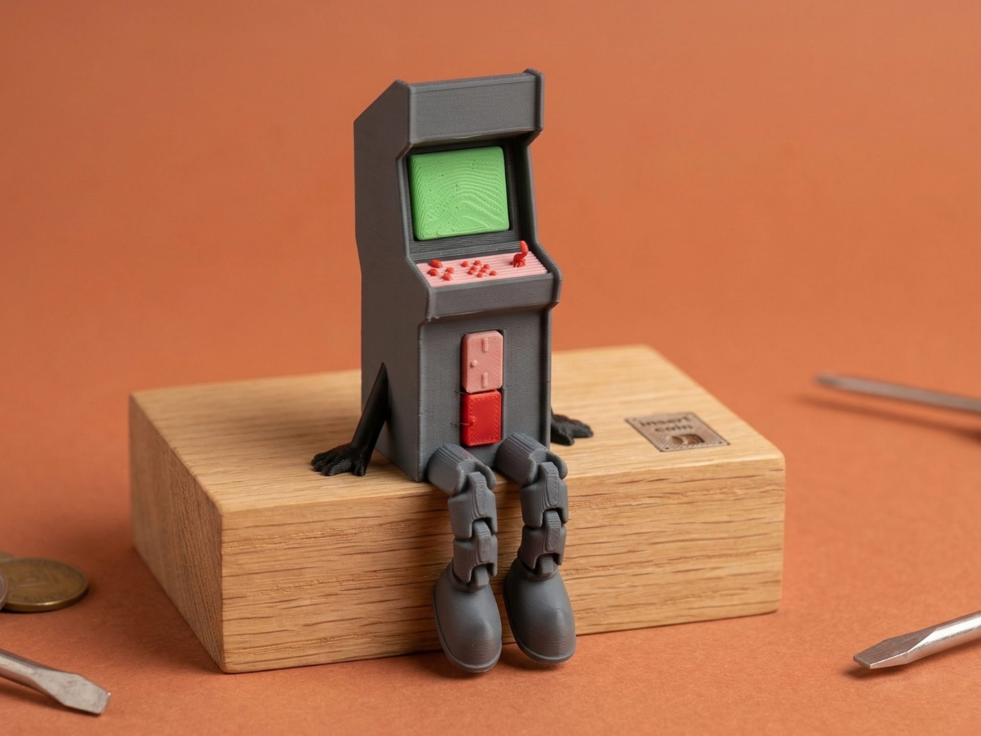Articulated Flexi Arcade Machine