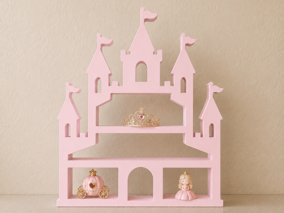 Castle Shelf | Princess & Knight Decor