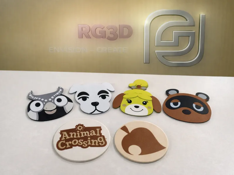 Animal Crossing Coasters