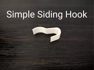 Simple Siding Hook