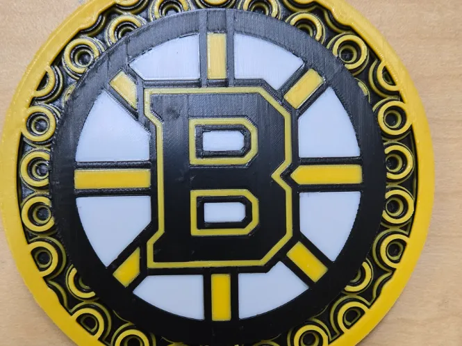 Bruins Coaster