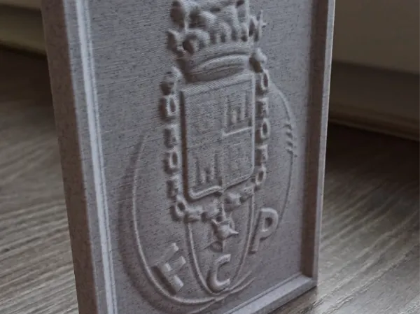 Blason FC Porto - plaque hommage Pinto da Costa