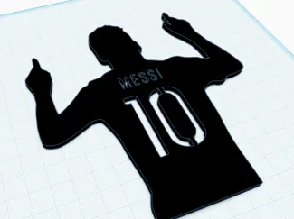 Messi serigraphy