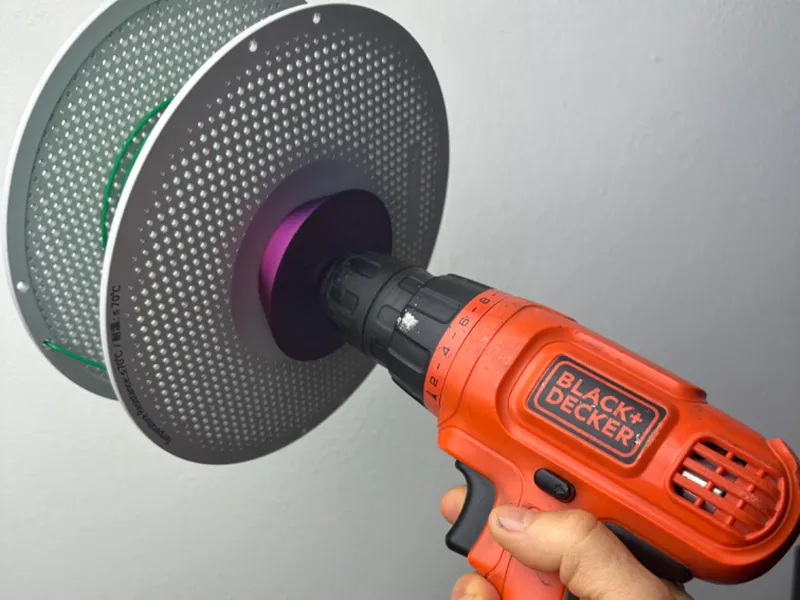 Power Drill Spool Rewinder for Bambu 