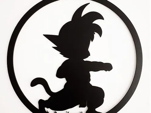 Plaque murale Son Gohan DBZ