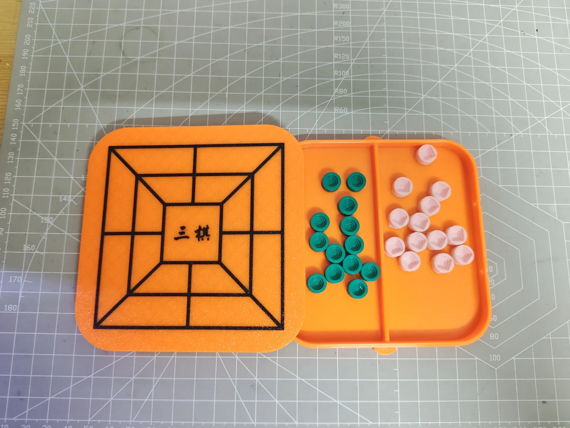 Miniatura 1 do modelo 3D 三棋、棋三、打三棋