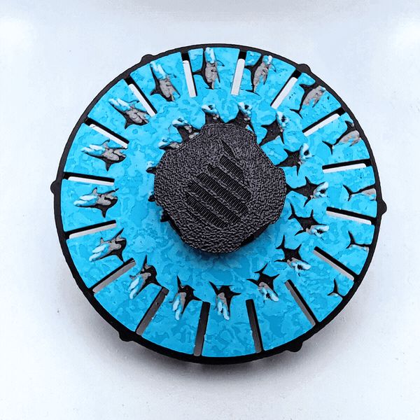 Sharks Zoetrope Spinner (READ DESCRIPTION)