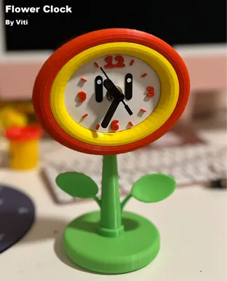 Flower Clock