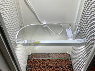 Barrina T5 support for the Baggebo greenhouse