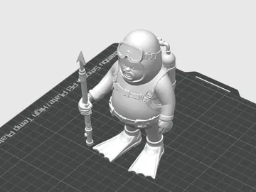 Figura decorativa: DAVE THE DIVER – Dave Pool Figure — vista de referencia 3