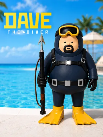 Figura decorativa: DAVE THE DIVER – Dave Pool Figure — vista de referencia 2