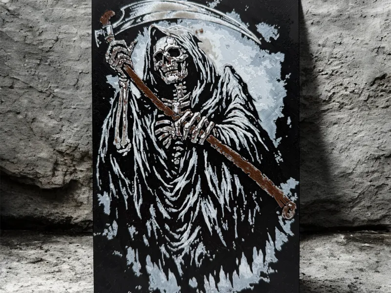 Grim Reaper Hueforge