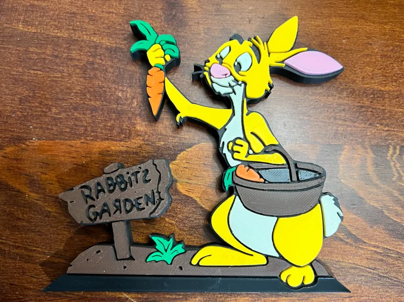 Rabbit's Garden table stand