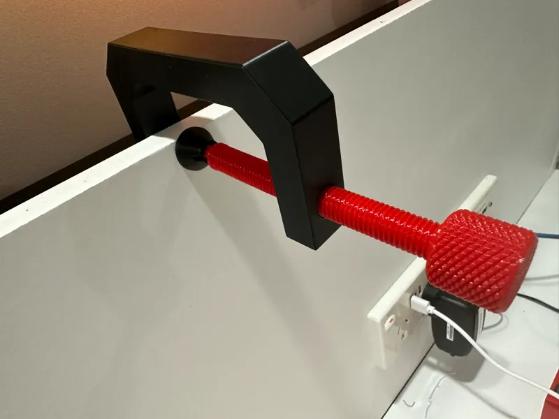G Clamp / C Clamp - Easy print with no Supports