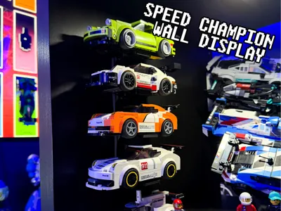 Speed Champion Wall display 