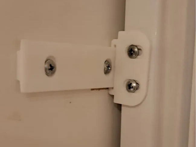 Integrated fridge door slider replacement