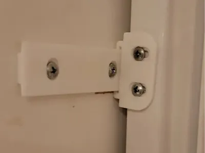 Integrated fridge door slider replacement