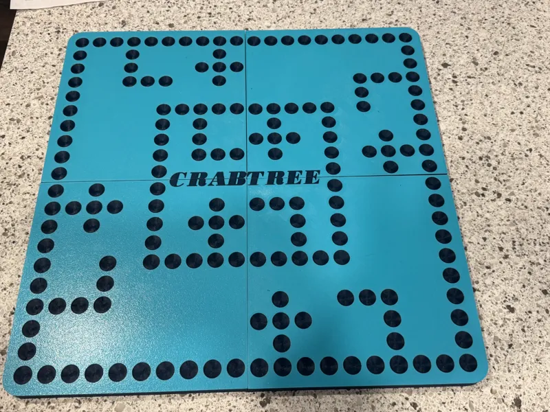 Wahoo Marble Game Board