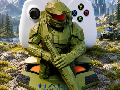 Halo Campaign Evolved PS5 & XBOX controller holder