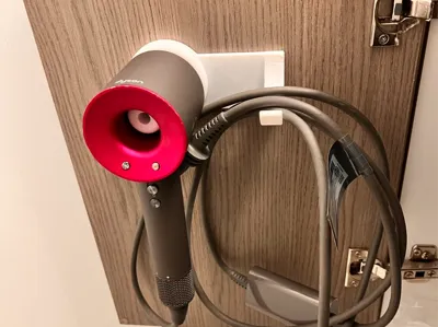 Dyson Hair Dryer Wall Holder with Magnetics