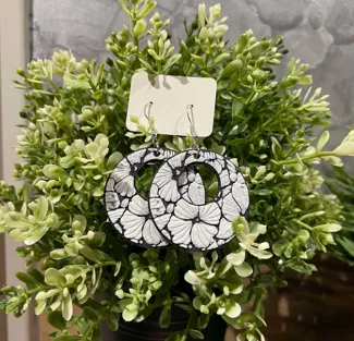 Boucle d'oreille Earring flowers V2