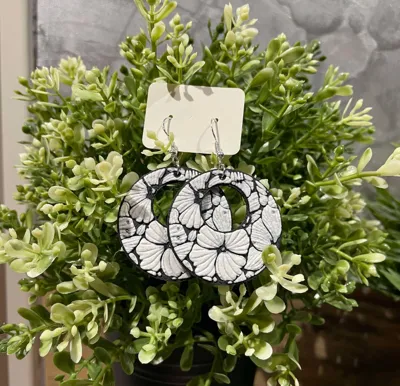 Boucle d'oreille Earring flowers V2