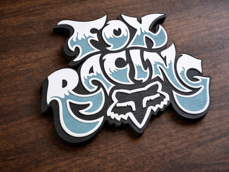 FOX Racing Sprayer Logo 3 Farben