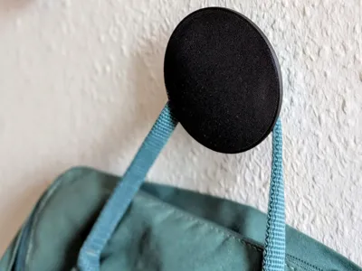 Round Coat Hook Invisible Mounting