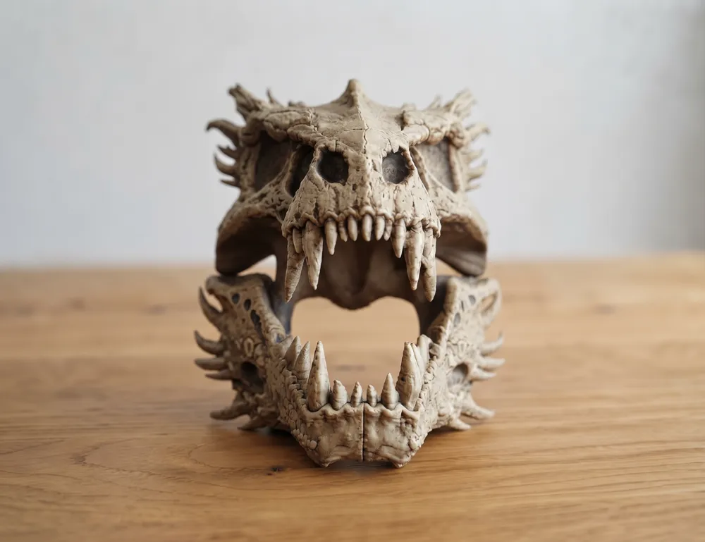 Vhagar's Skull - House of the Dragon - Free 3D Print Model - MakerWorld