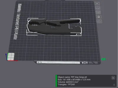 Print In Place Vice Grip