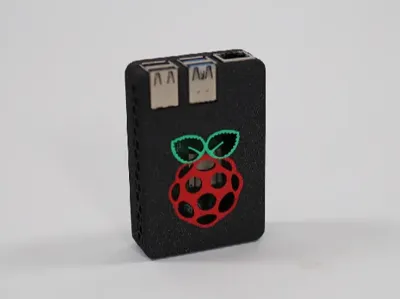 Raspberry Pi 5 Snap On Case - Multicolor logo