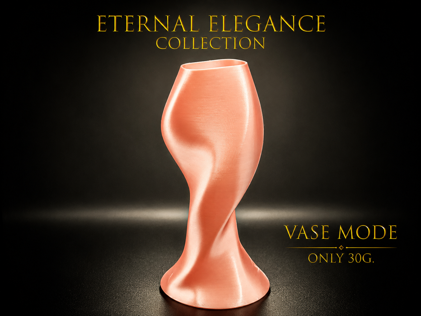 ''Opal Flow'' Vase
