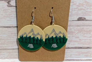 Camp Scenery Earrings
