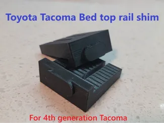 Toyota Tacoma (4th generation) bed top rail shim