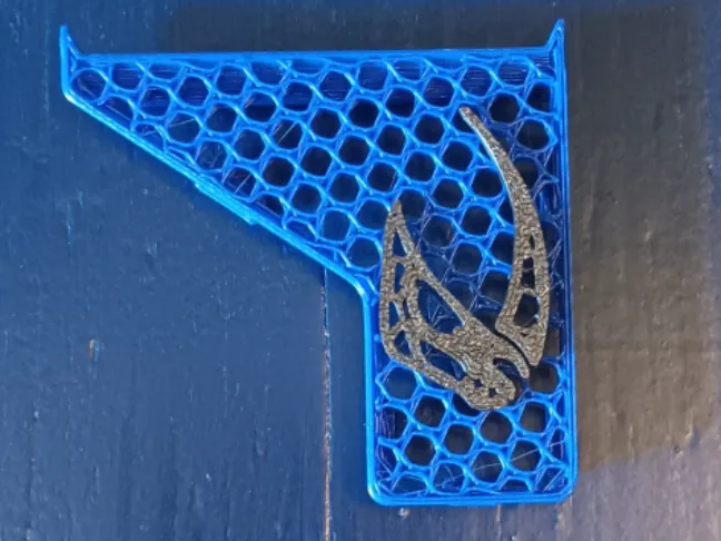 Mudhorn Hex Poop Chute Cover P1P/P1S/X1C