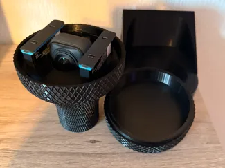 Insta360X5 Box Halter Skadis für Akku und Micro SD