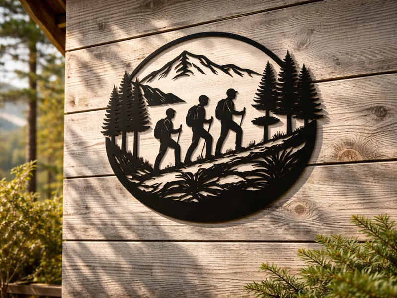 Hike silhoutte