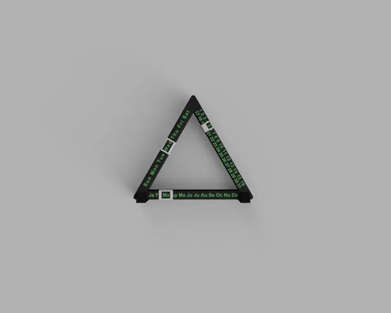 Triangular Perpetual Calendar