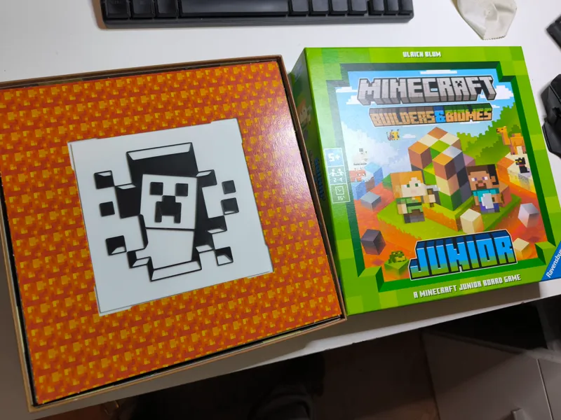 Minecraft Builders & Biomes JUNIOR insert