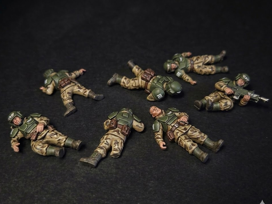 Imperial Guard Casualties - Fallen Soldiers