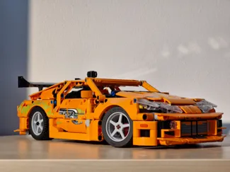 Realistic wheels - Legò Fast & Furious Supra 42204