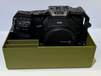 Blackmagic Pocket Cinema 6k & Cage Gridfinity Bin