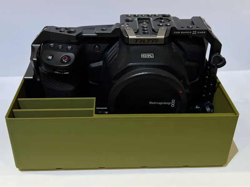 Blackmagic Pocket Cinema 6k & Cage Gridfinity Bin