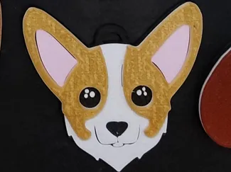 Corgi Dog Keychain