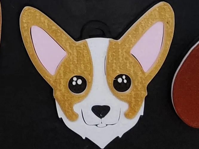 Corgi Dog Keychain