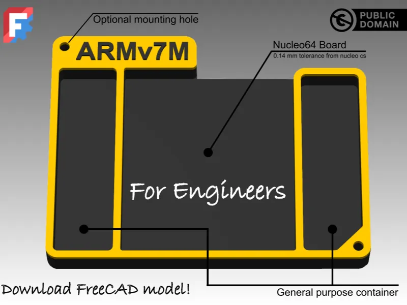 Stm32 Nucleo64 Developer Case