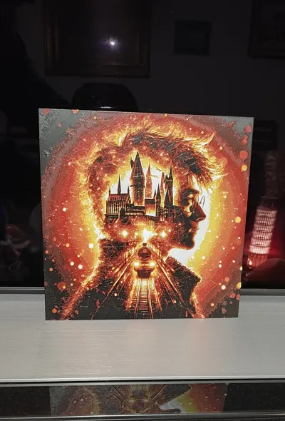 Spezielles Design, Harry Potter-Gesicht, dekorative Figur, Sammlerstück